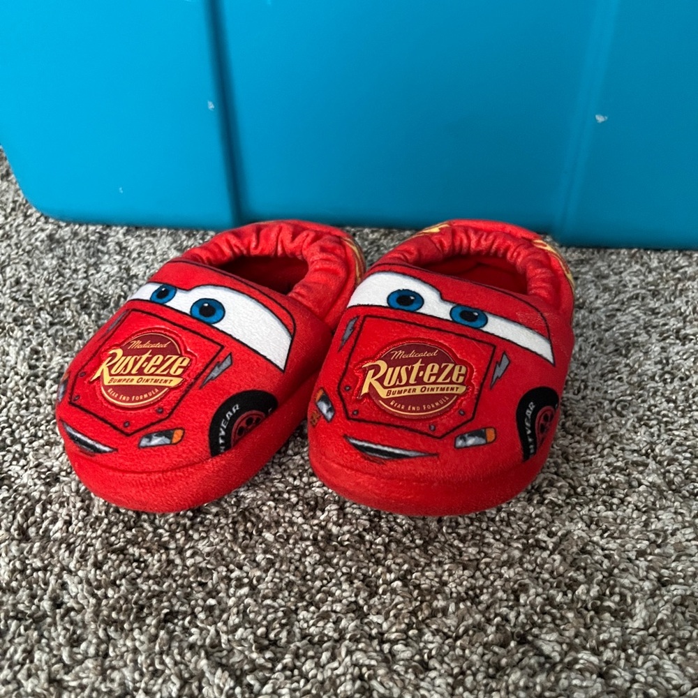 Cars Lightning McQueen Kids Slippers